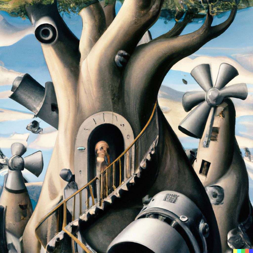 a representation of anxiety, by Jacek Yerka